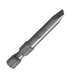 Apex® 323 Hex Slotted Steel Power Drive Bit, 1/4 in, 4F-5R x 3 in